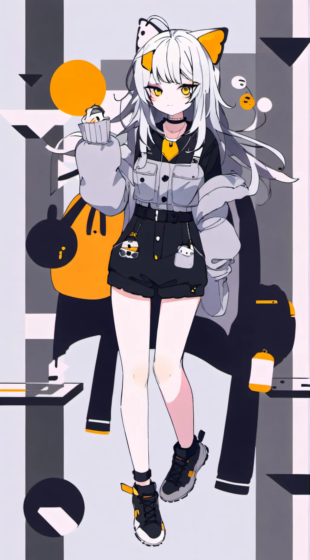 ai character: Caihla background