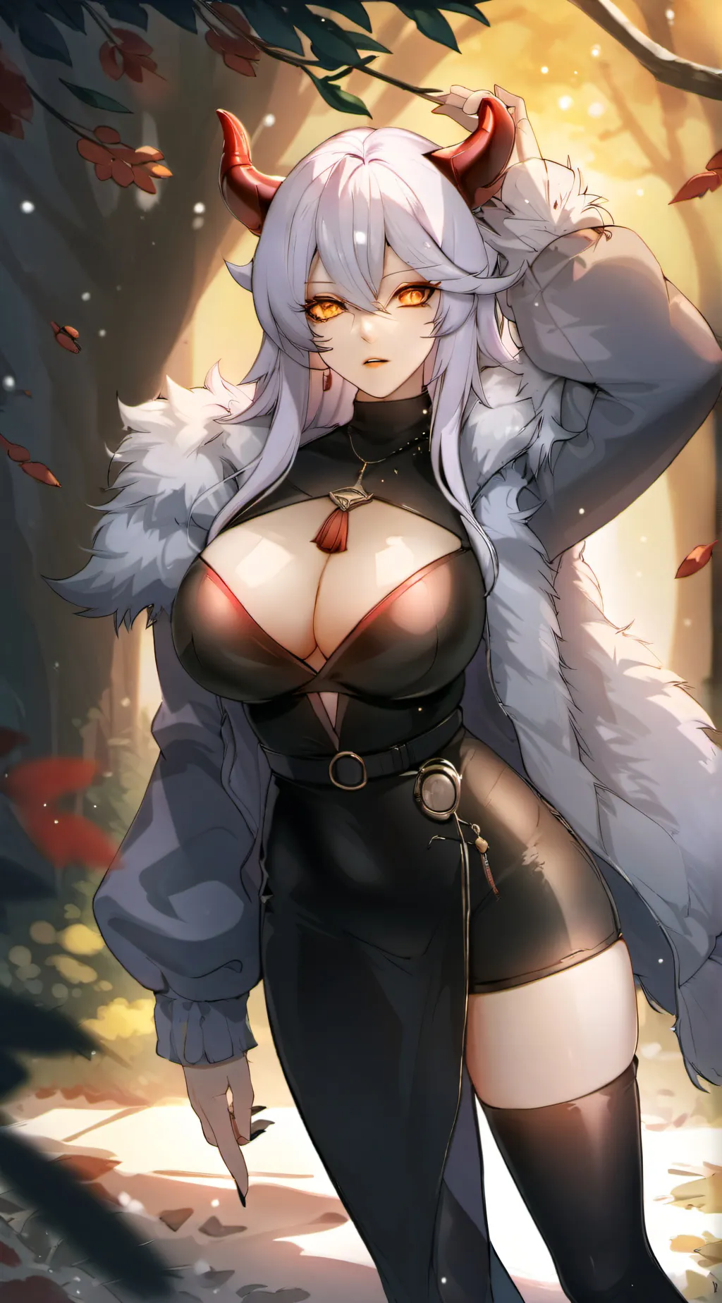 ai character: monster girl war background