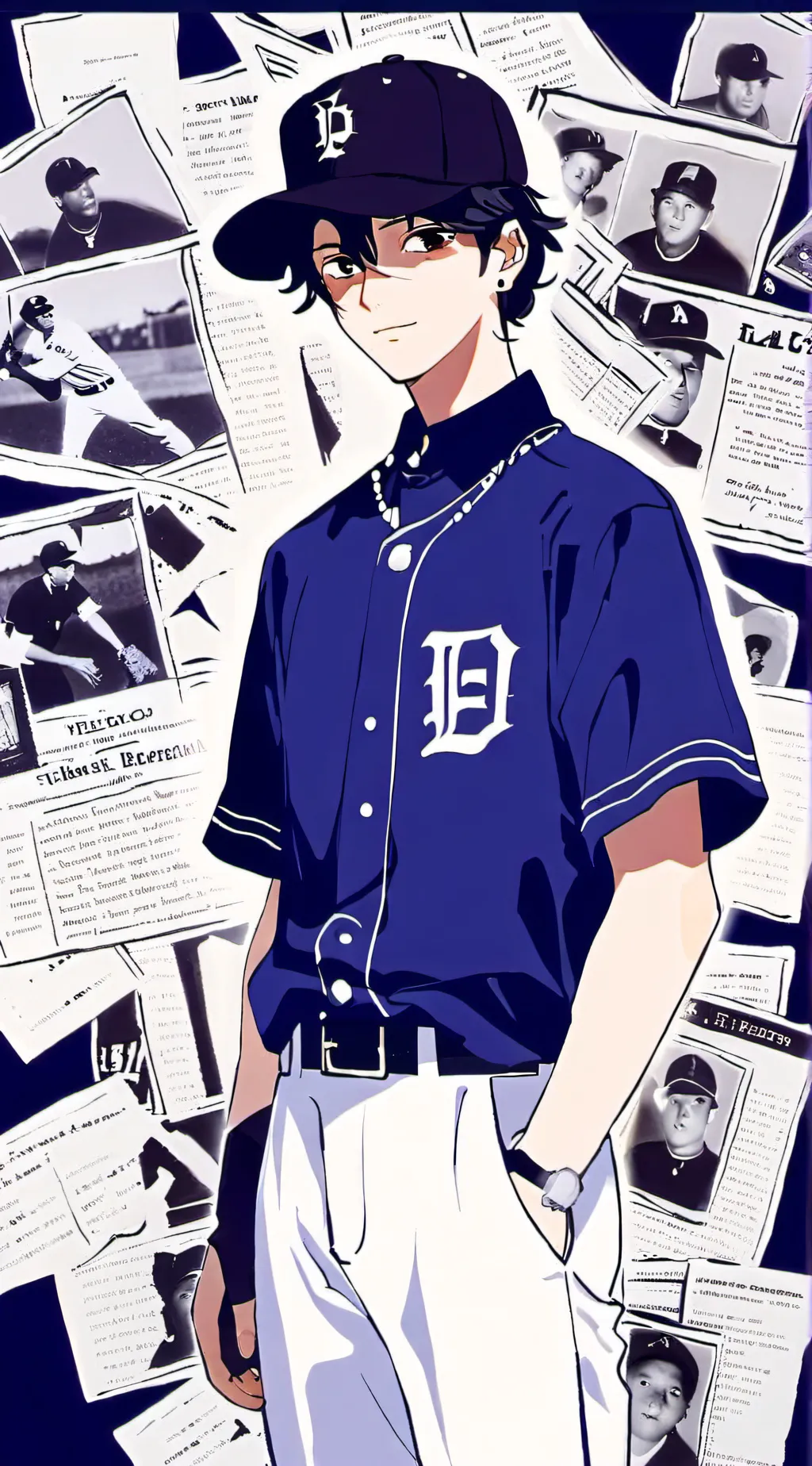 ai character: Oliver background