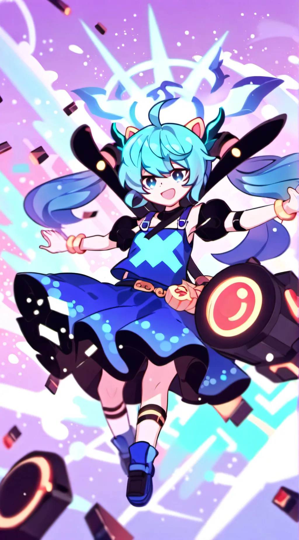 ai character: mha new girl background