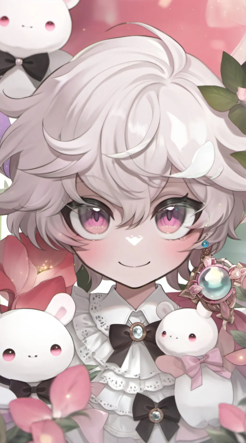 ai character: HH meme background