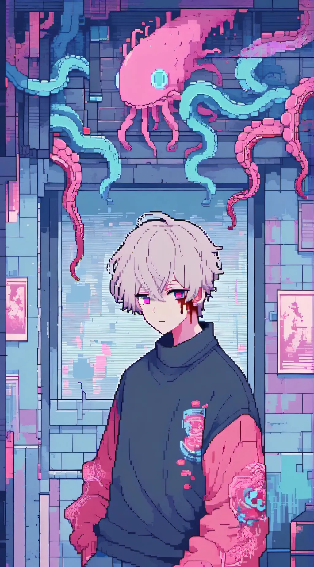 ai character: ﹅✰Leo✰﹅ background