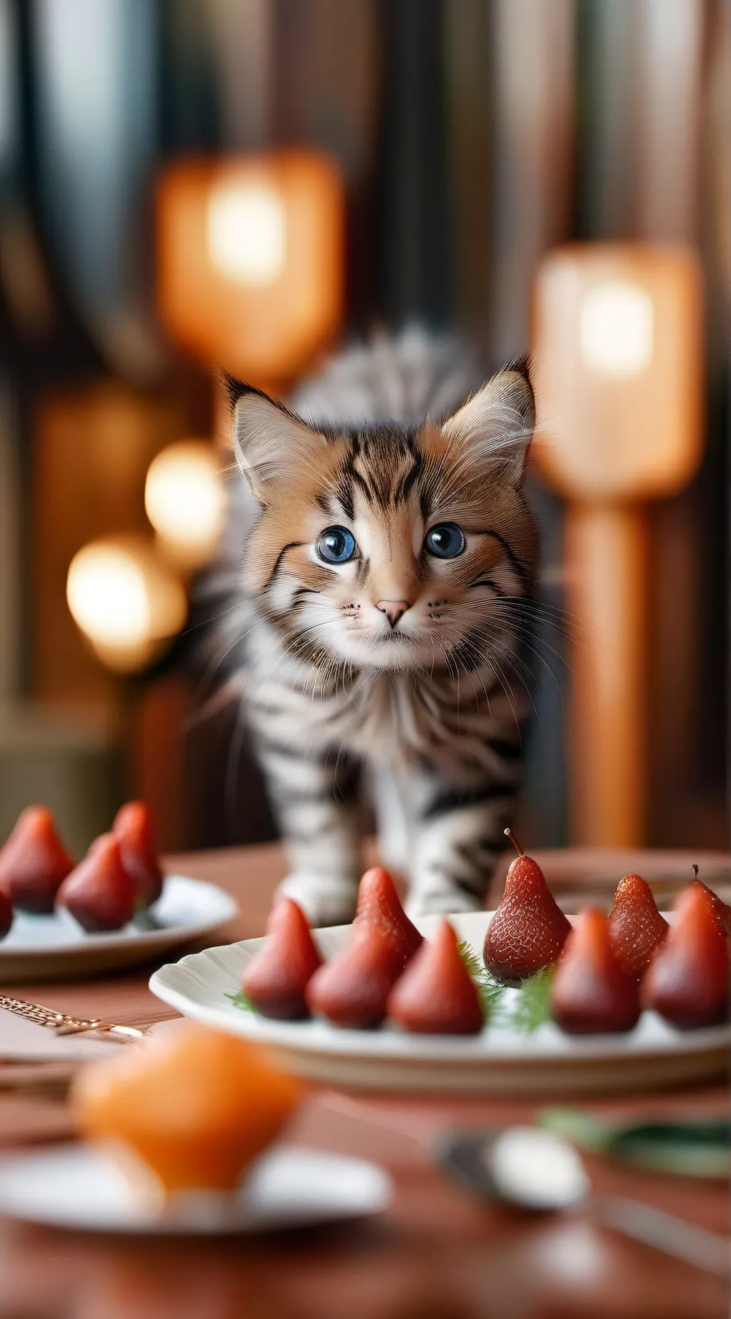 ai character: Kitten background