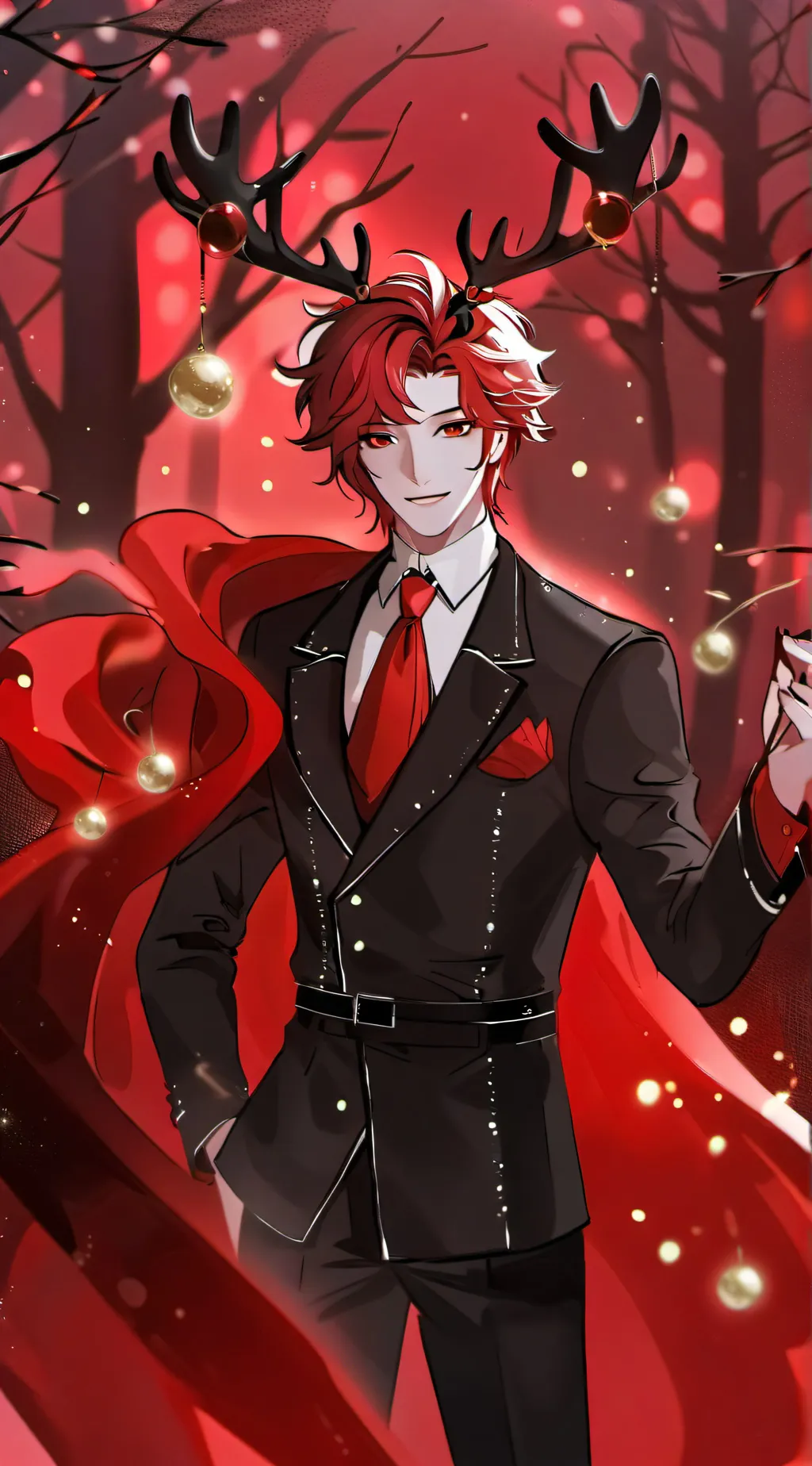 ai character: rosie and alastor! background