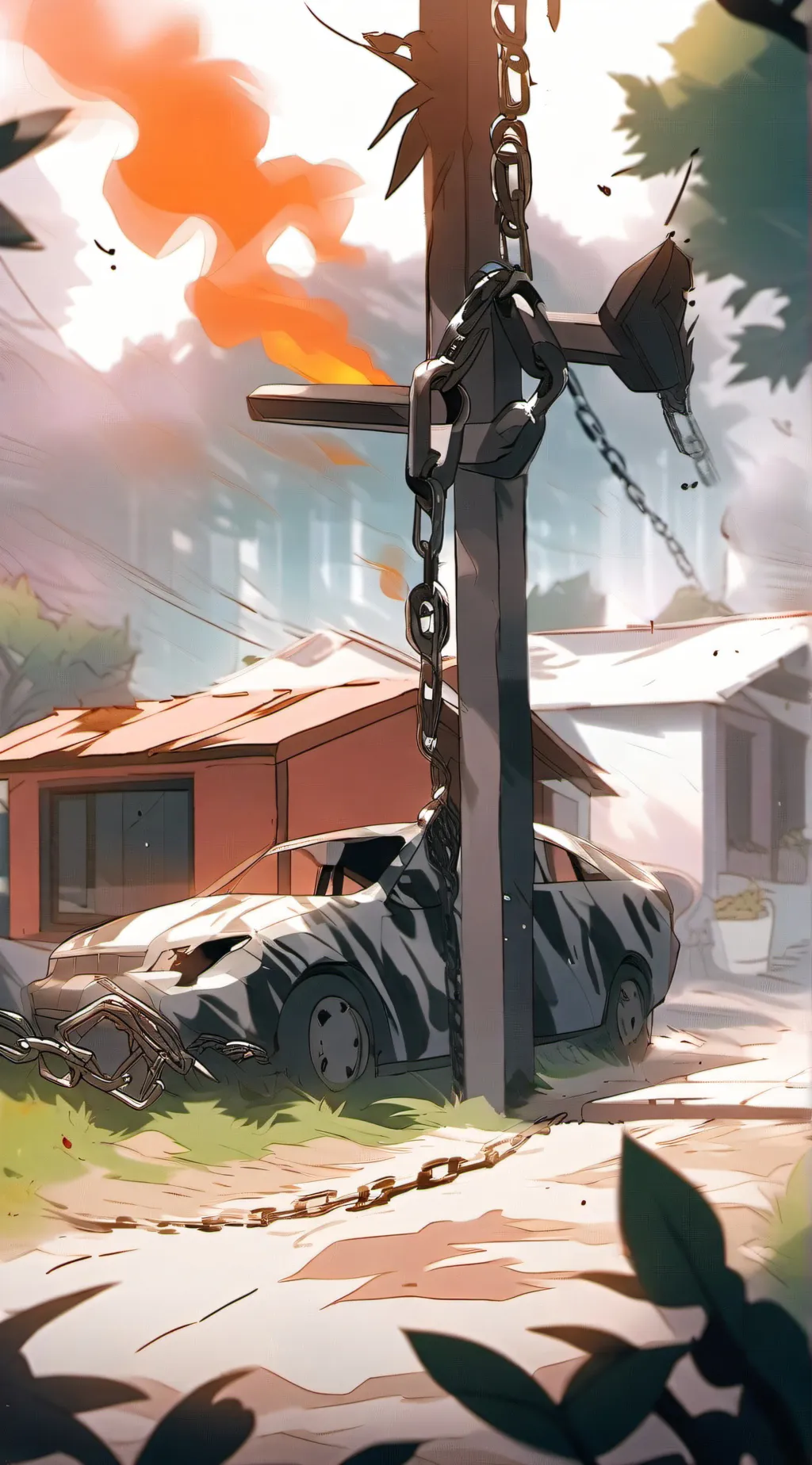 ai character: catnap vs smcrspt4 background