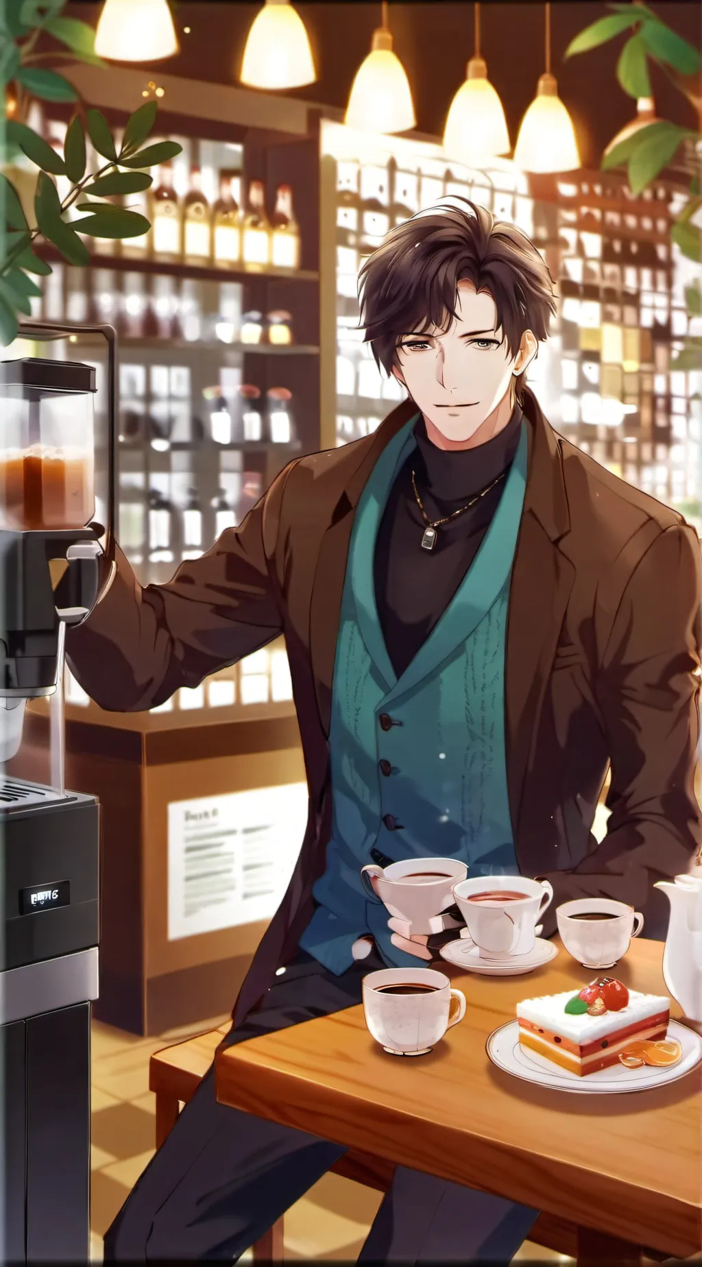 ai character: Xander loxin background