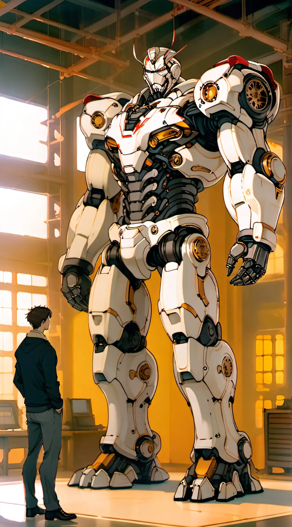 ai character: robot background