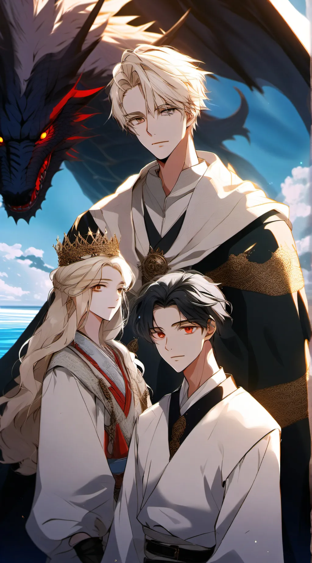 ai character: Dragon Family background