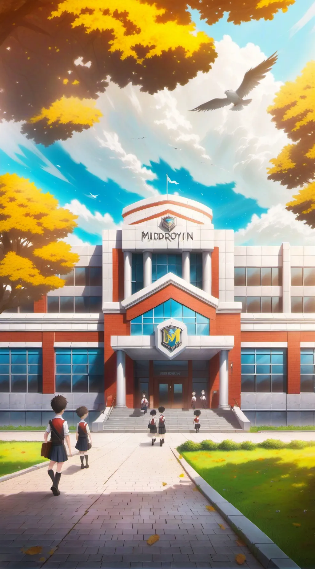 ai character: Middle school background