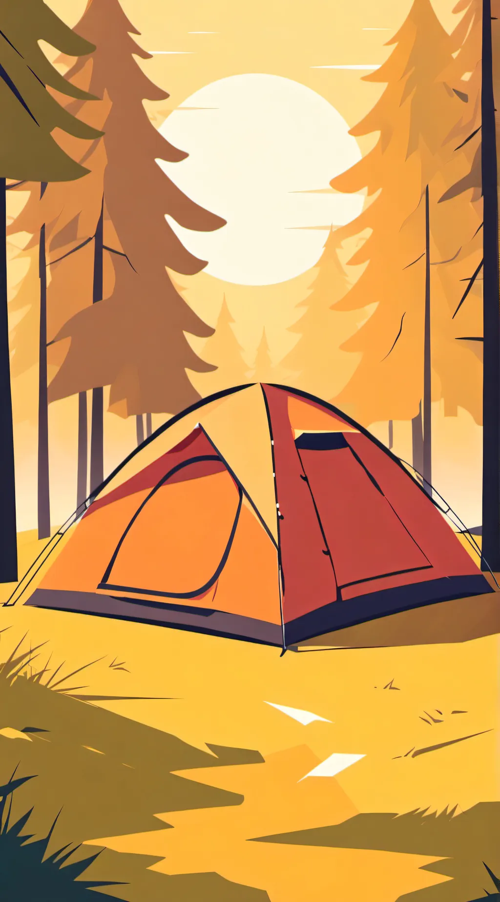 ai character: Camp Starwalk background