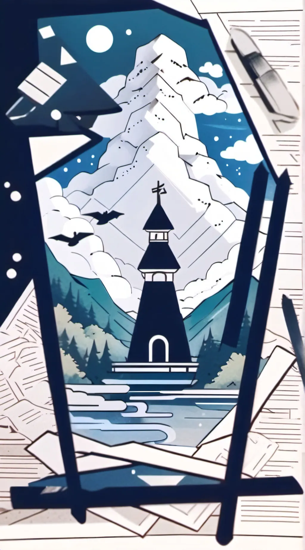 ai character: Forsaken background