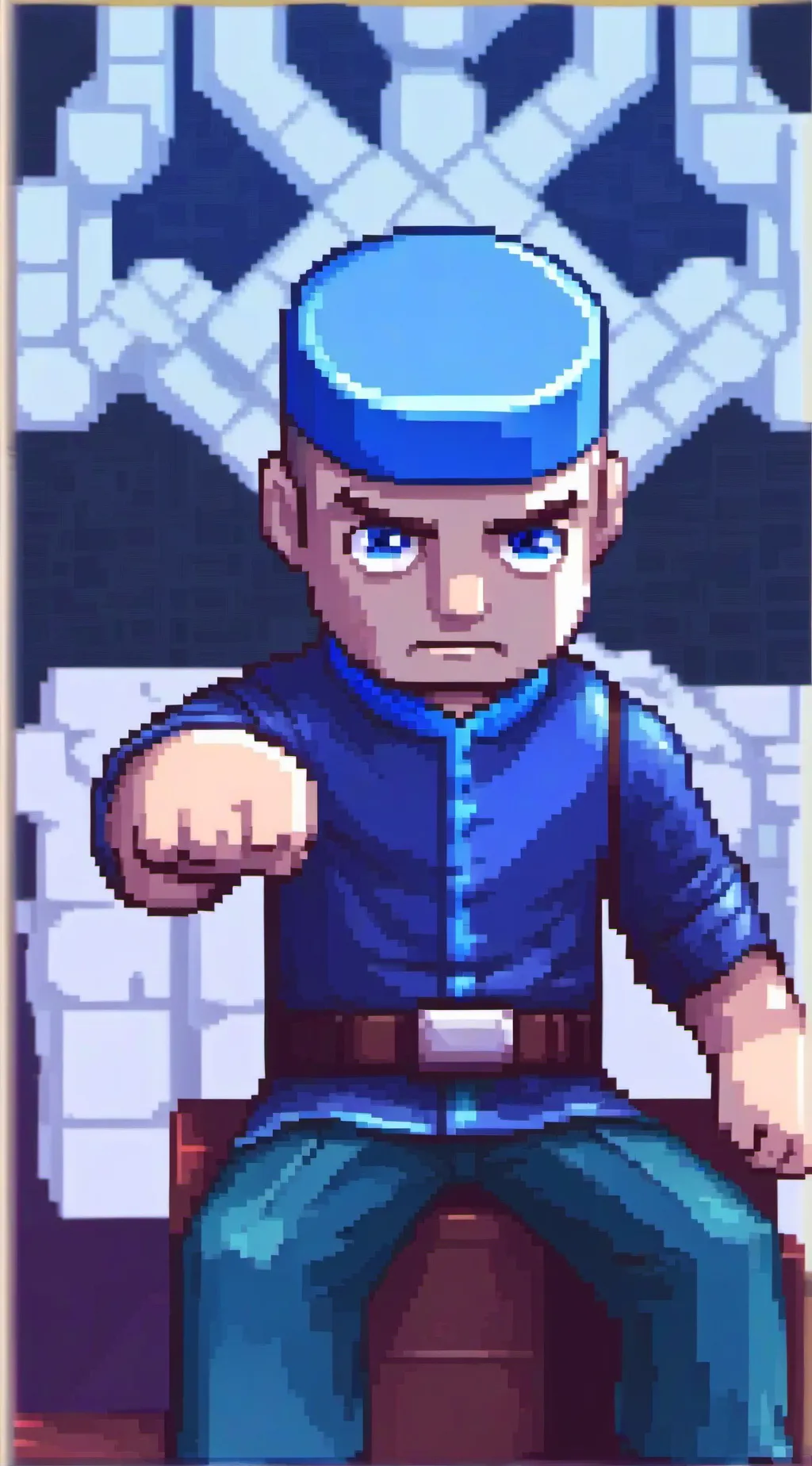 ai character: Meme background