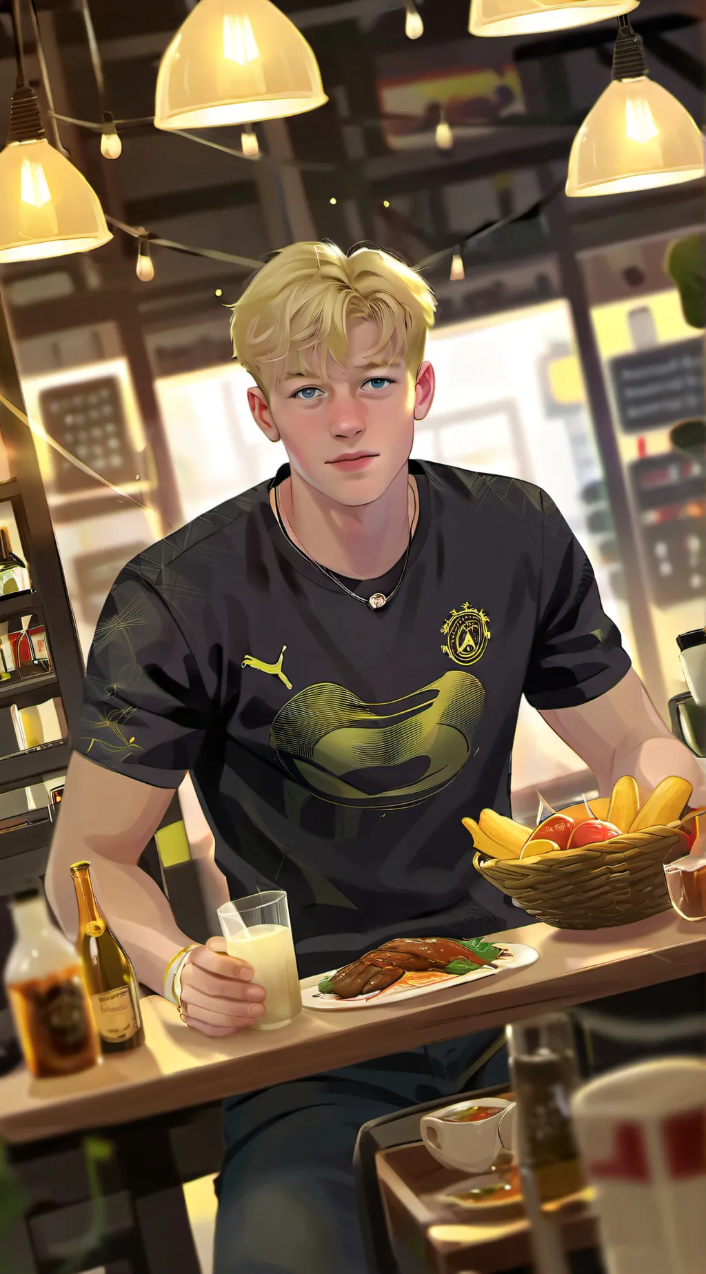 ai character: Sam Golbach background