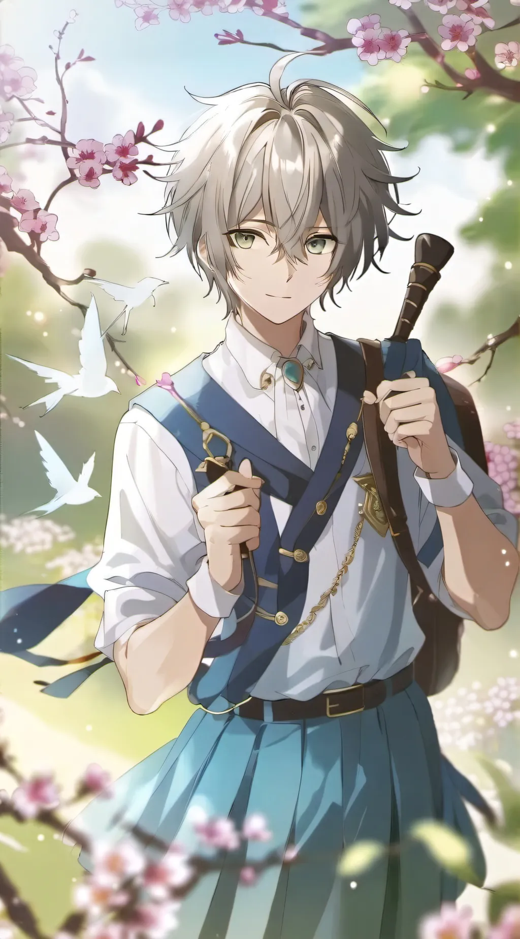 ai character: Akademi Highschool background