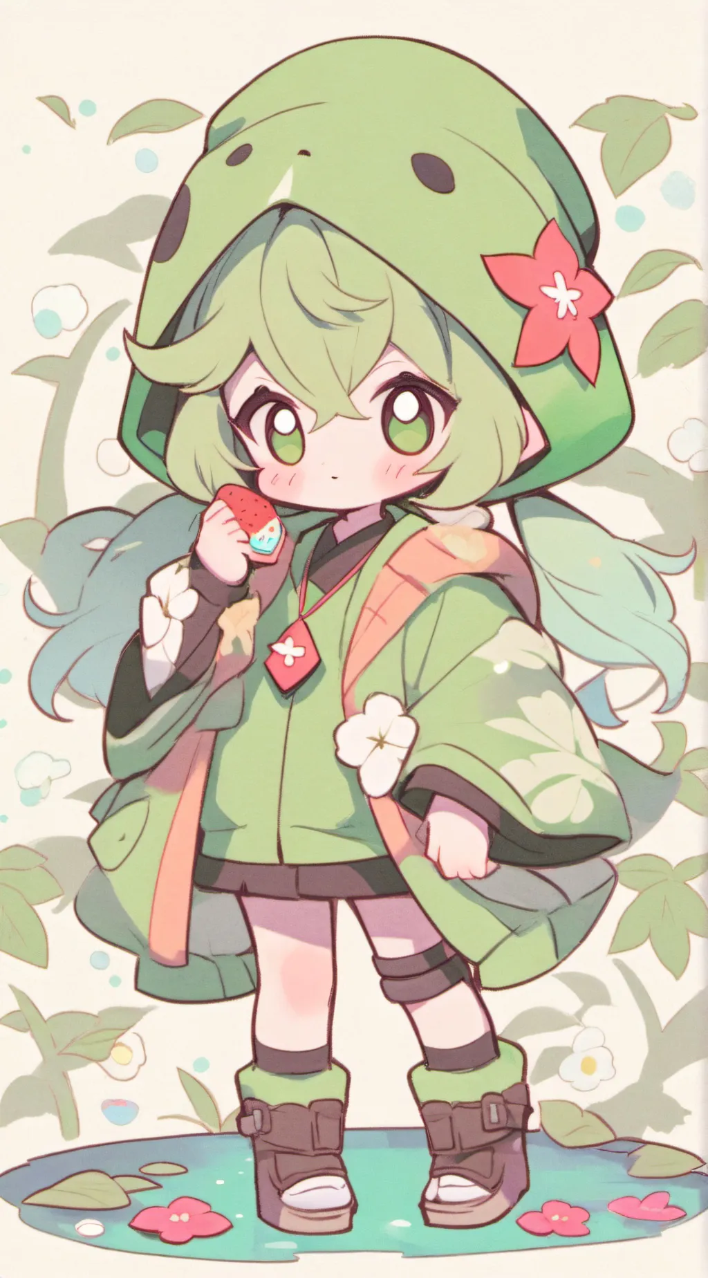 ai character: Melanie Martinez background