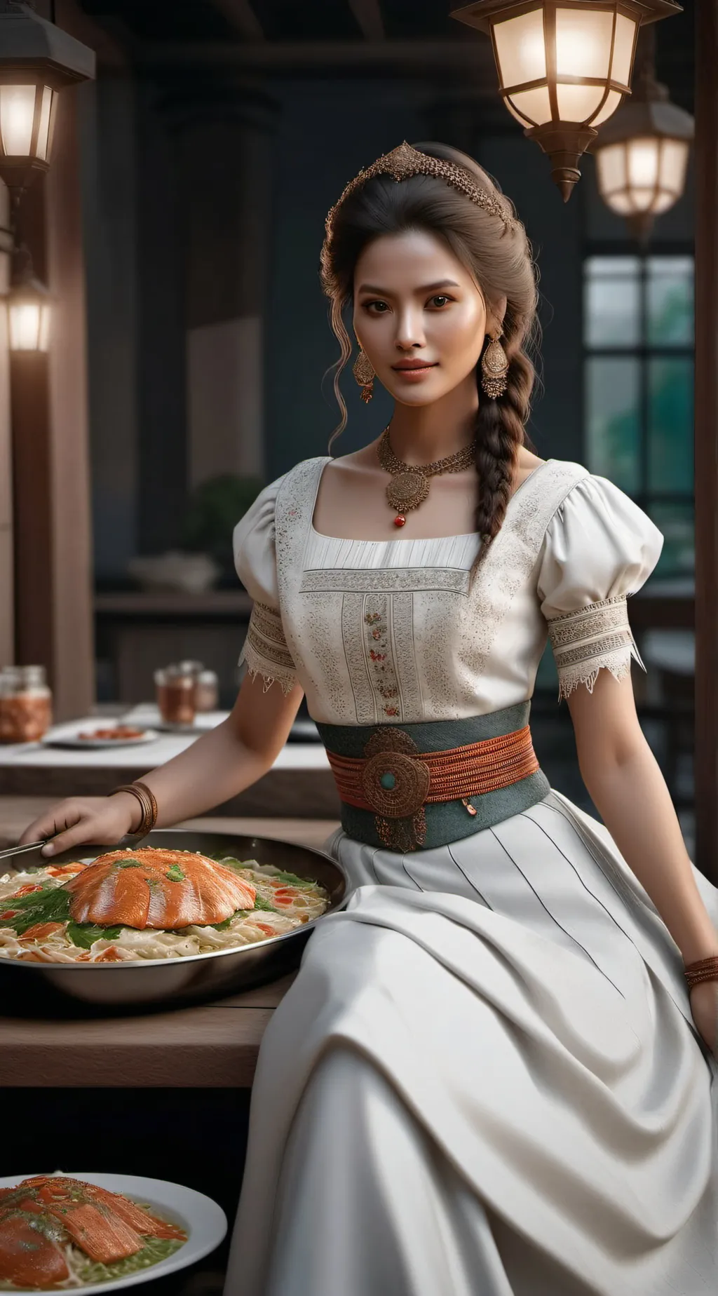 ai character: Idk background