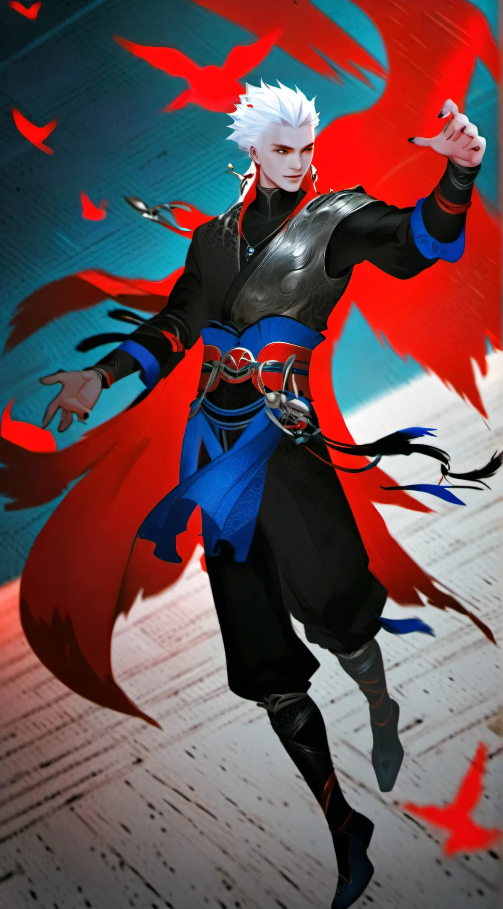 ai character: gorilla tag  background