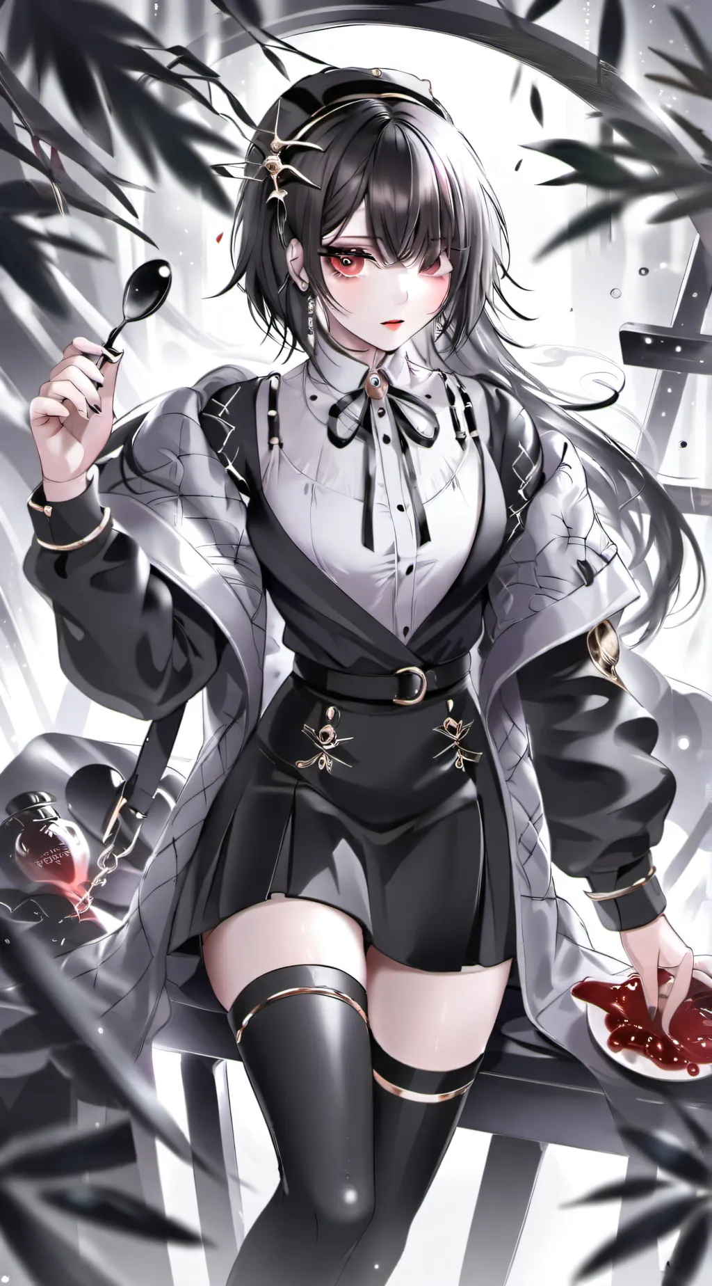 ai character: 🕸️Lydia🕸️ background