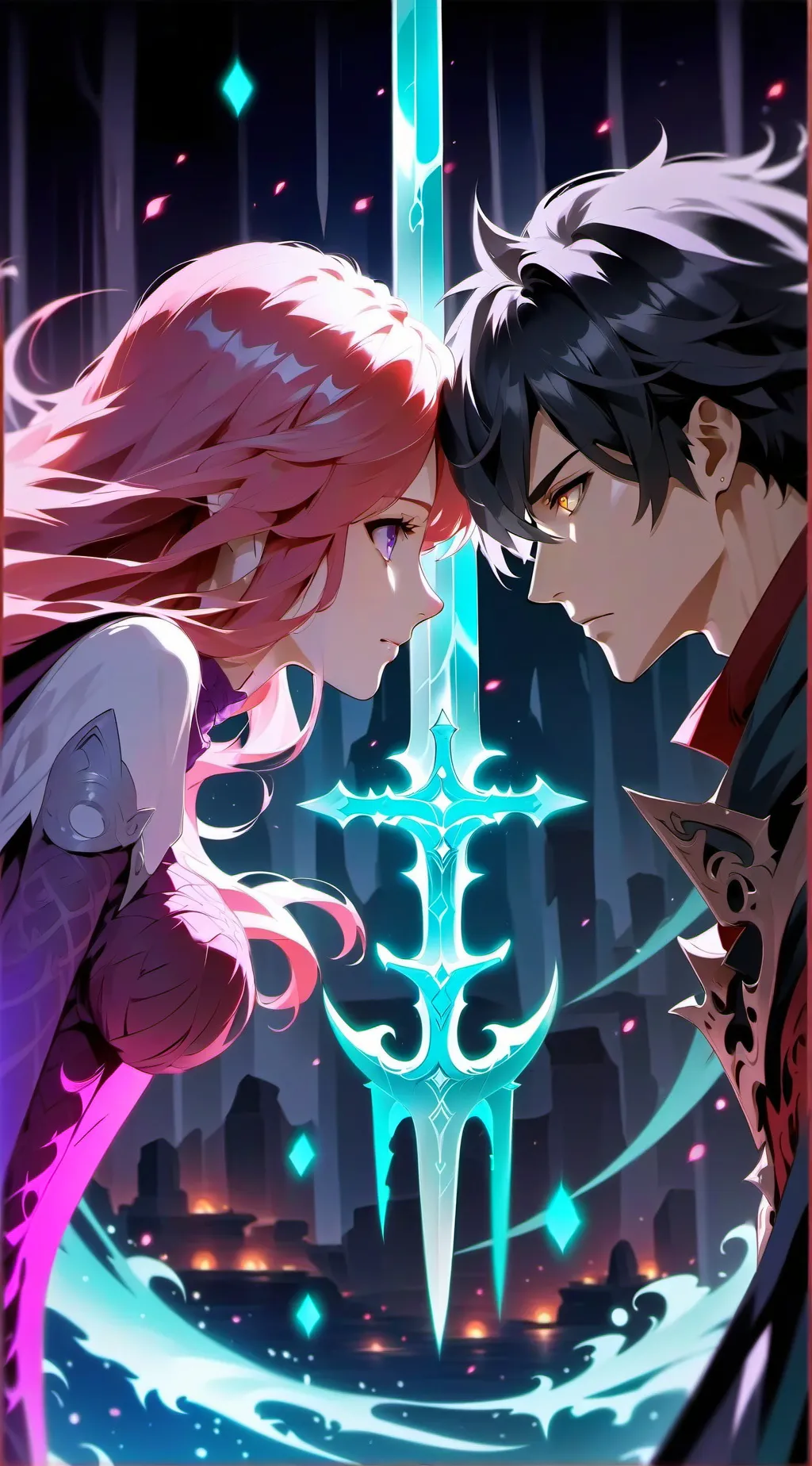 ai character: Alex and Amy background