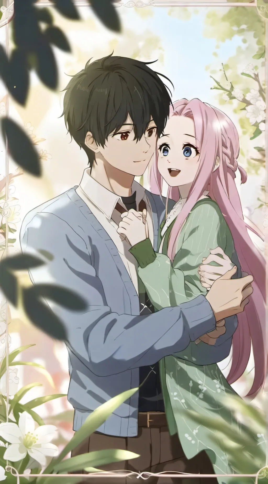 ai character: klye x vanilbean  background