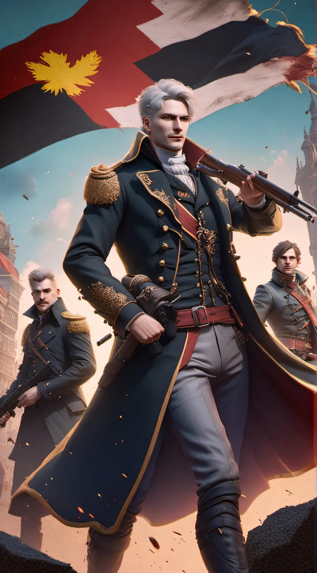 ai character: g&b background