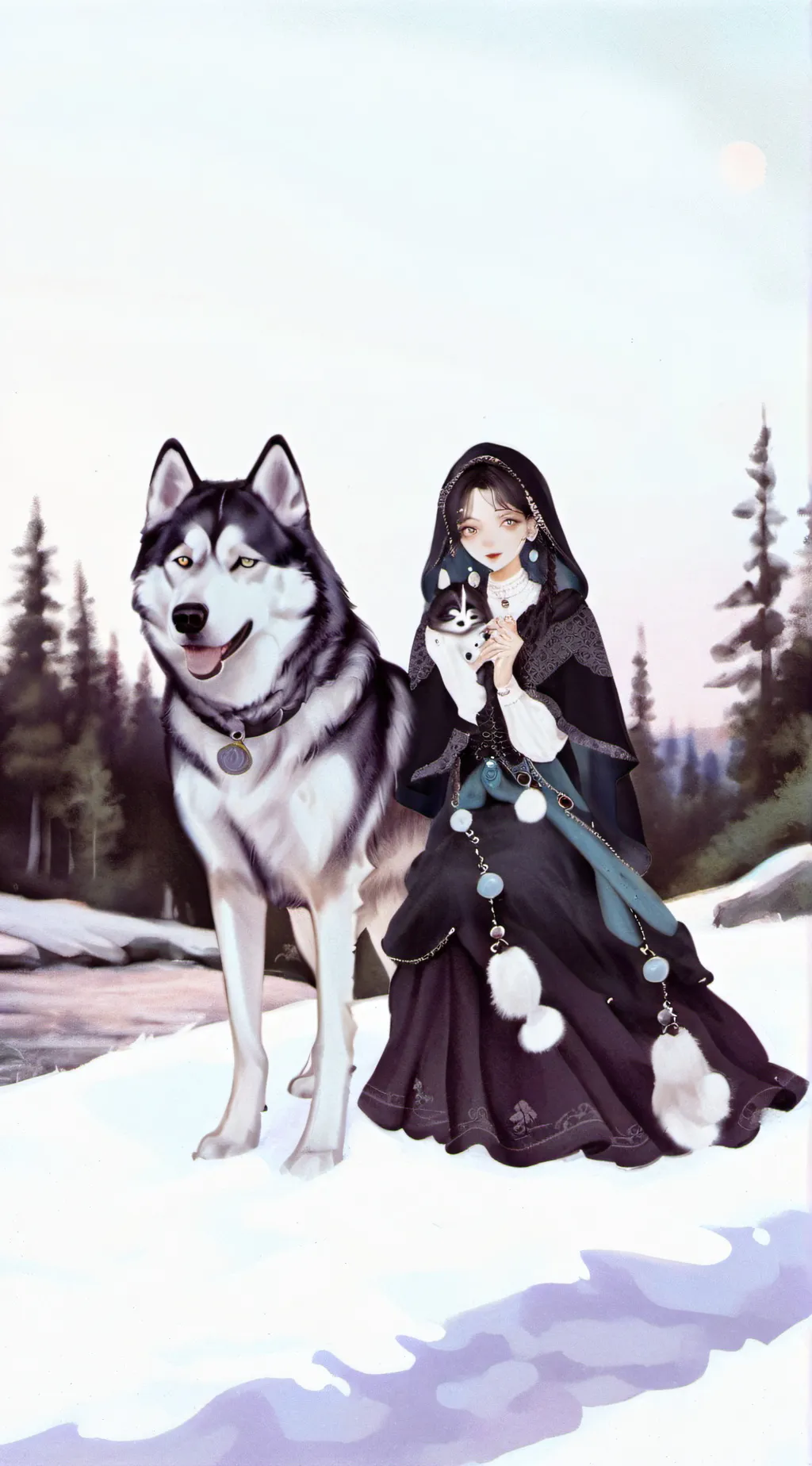 ai character: Hashiras at da bar background