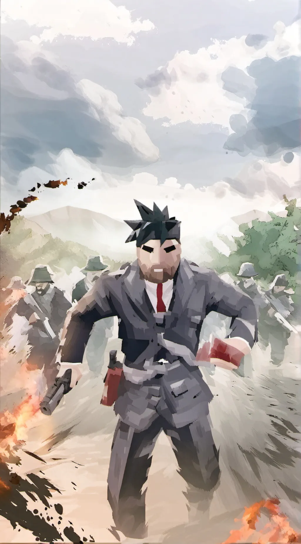 ai character: weakest dummy background