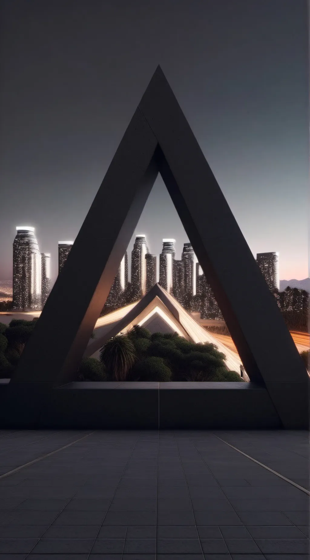 ai character: Angel, L.A. background