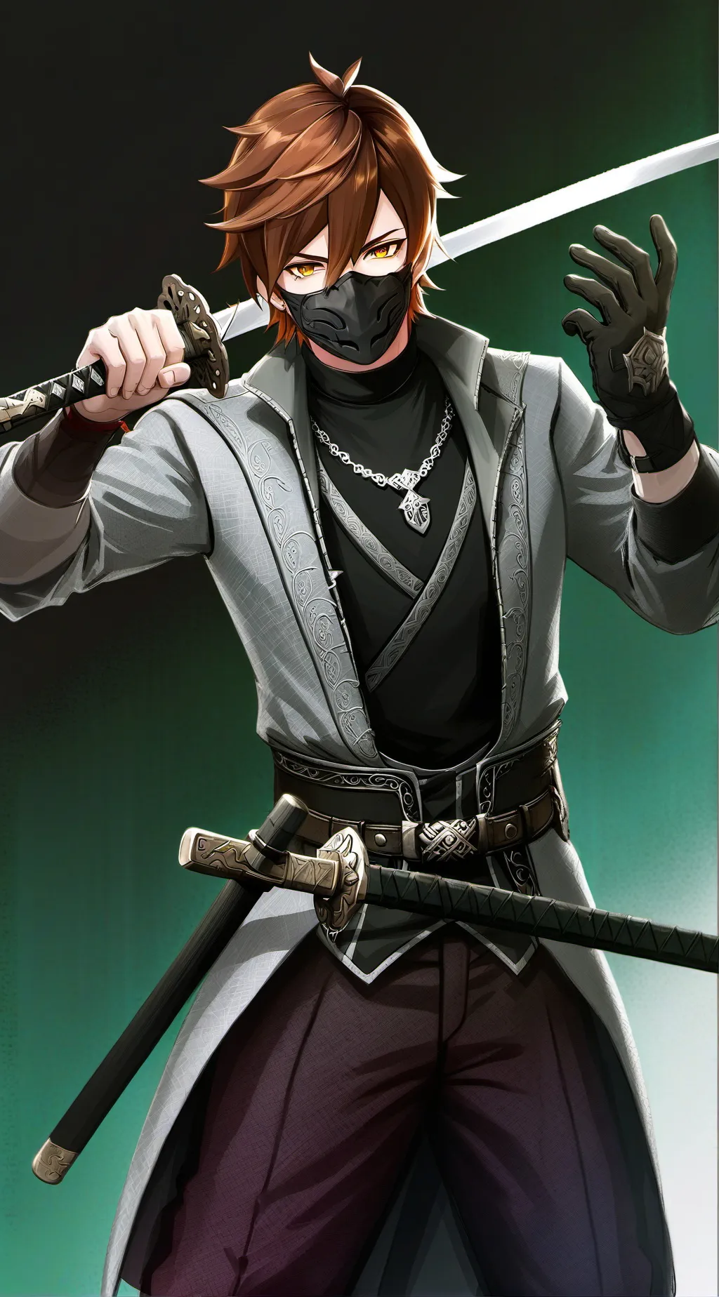 ai character: levi background