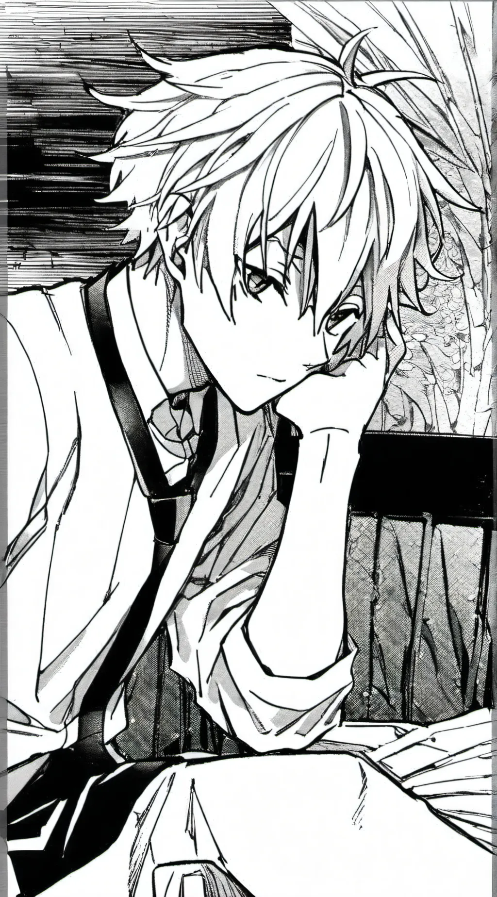 ai character: dkbk  background