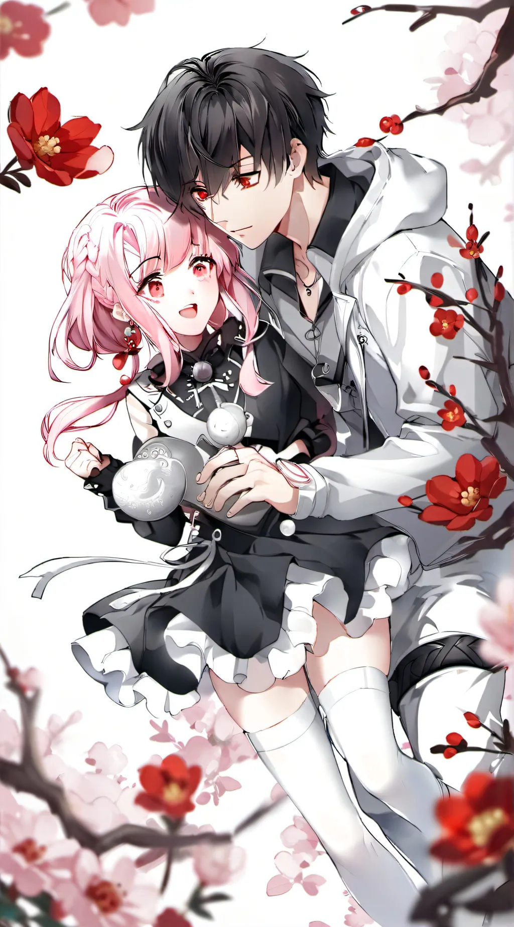 ai character: zane and lily background