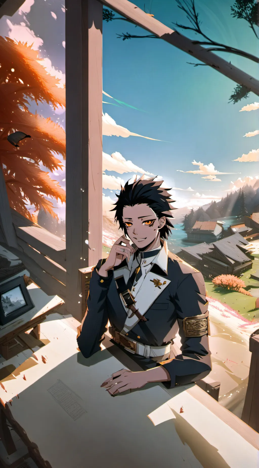 ai character: sukuna background