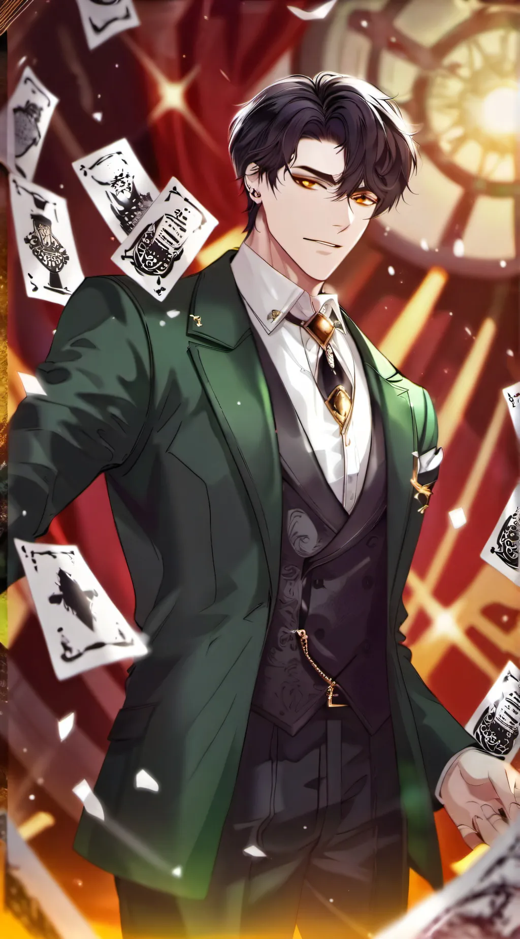 ai character: ✧ Kai ✧ background