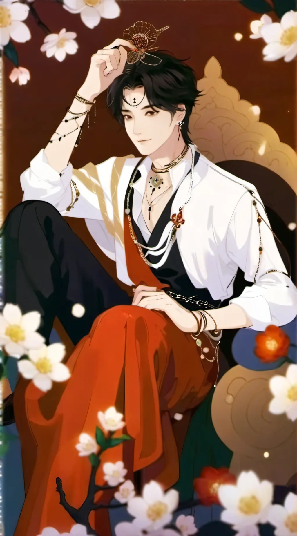 ai character: Sunny. background