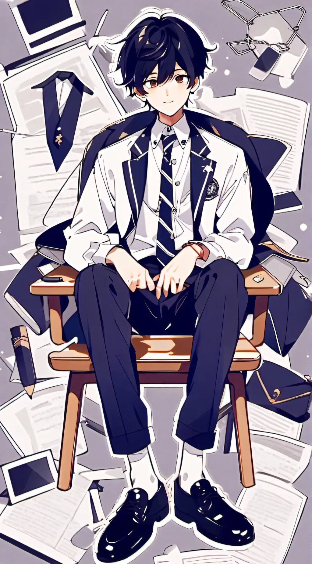 ai character: Alex background