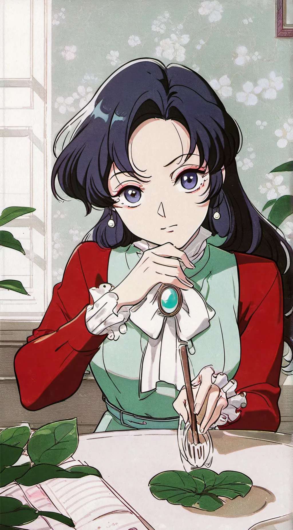 ai character: kny background