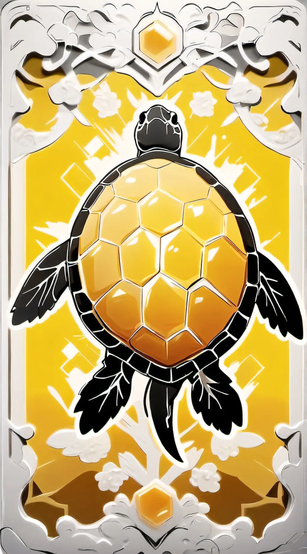 ai character: Cheesy Turtle background