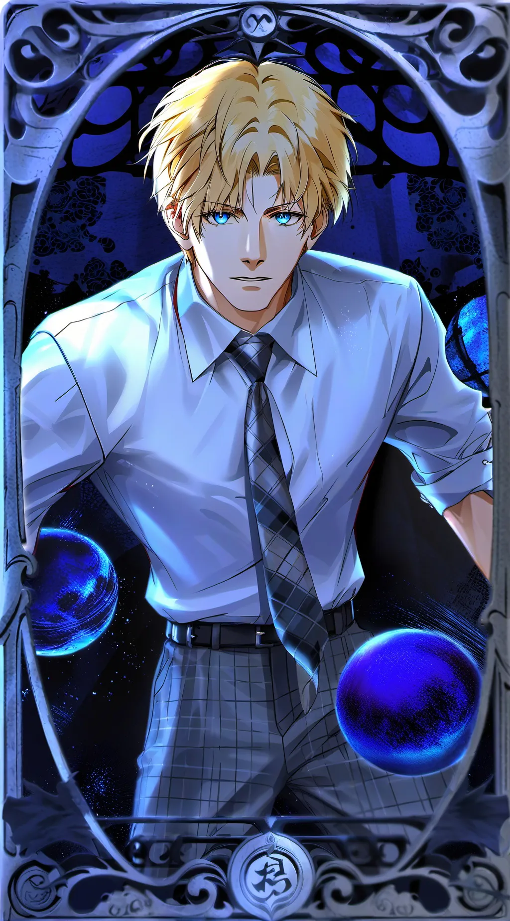 ai character: arran background