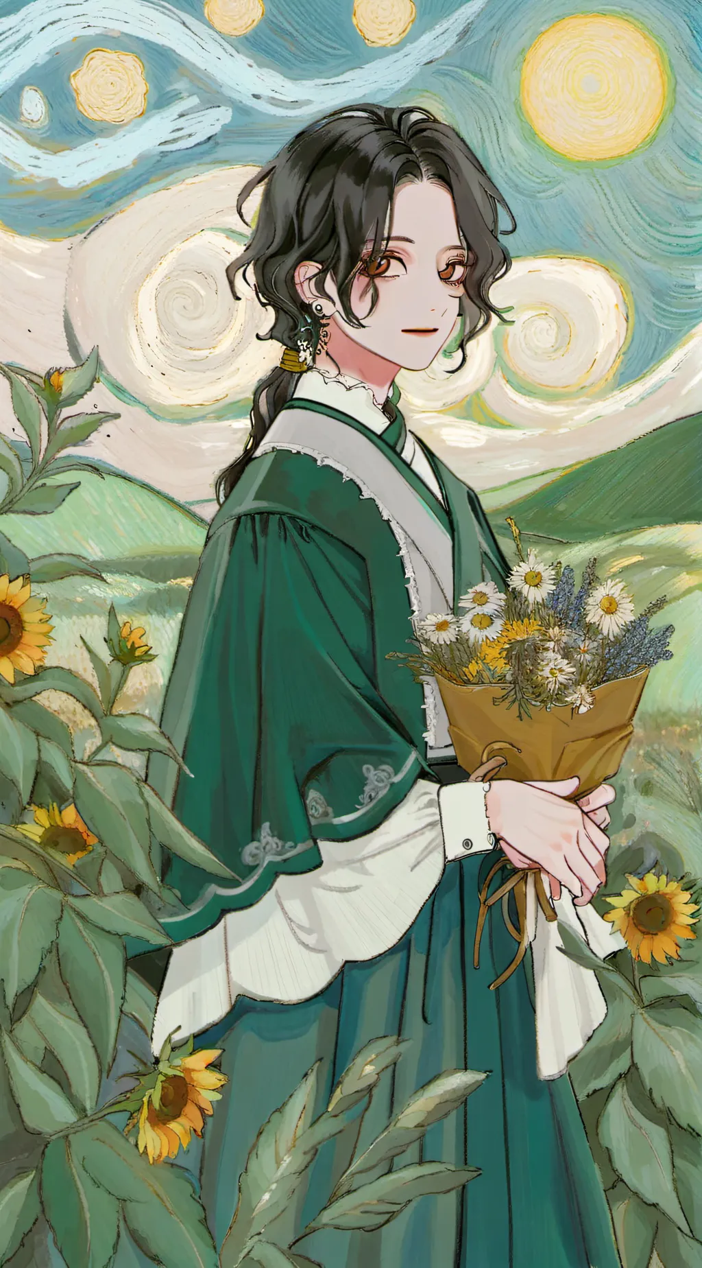 ai character: my mha OC's  background