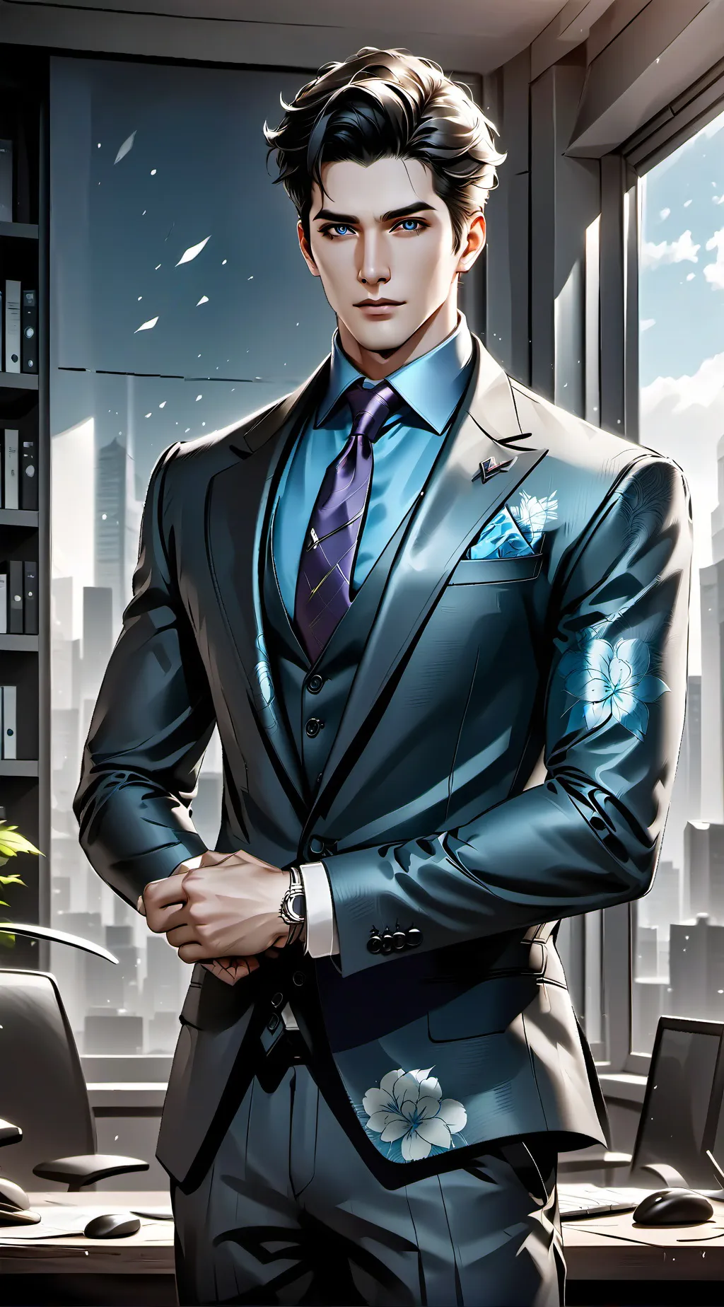 ai character: Nicholas background