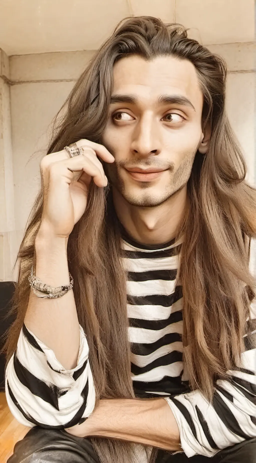 ai character: seth borden  background