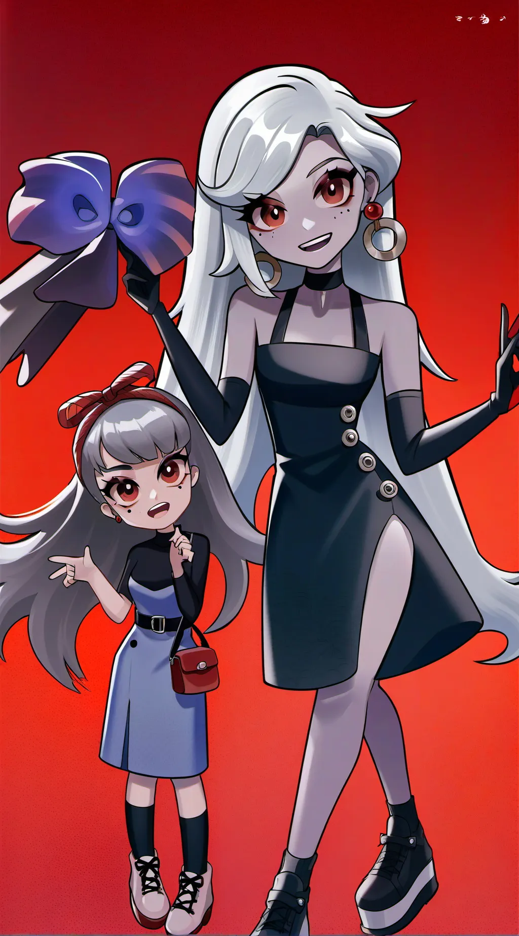 ai character: Carmines sister background