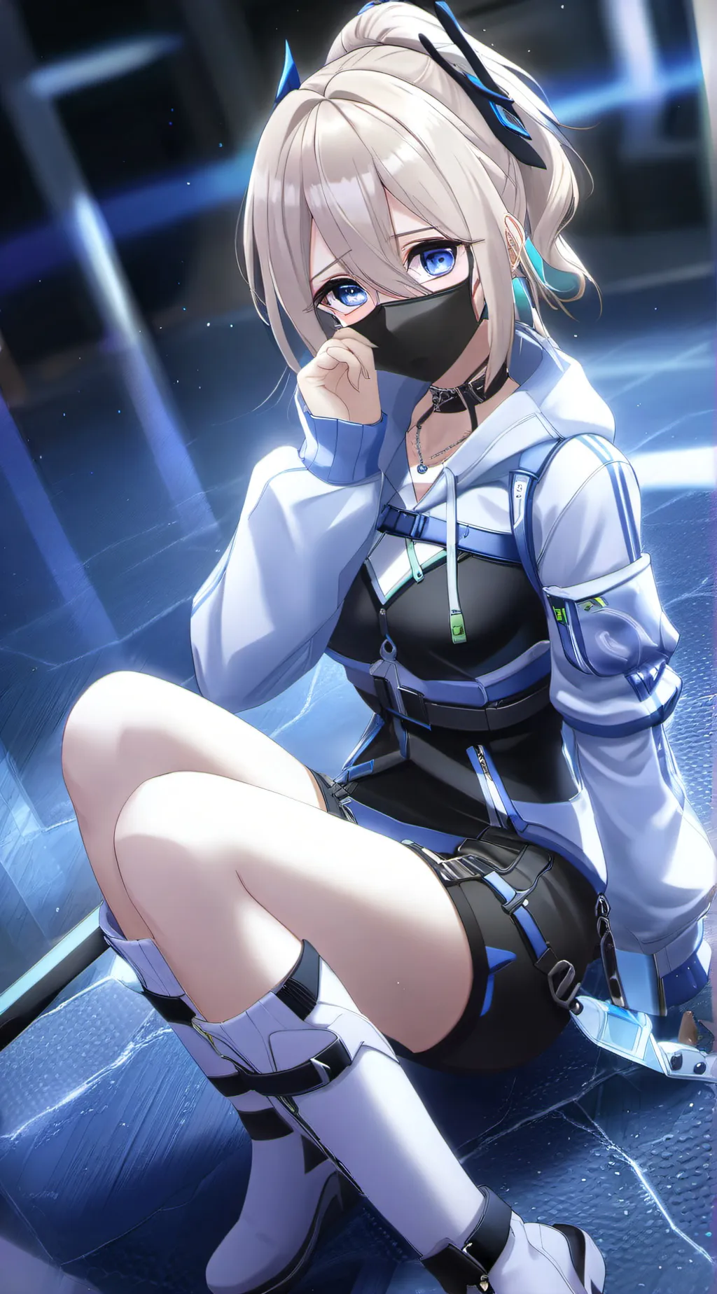 ai character: kira background