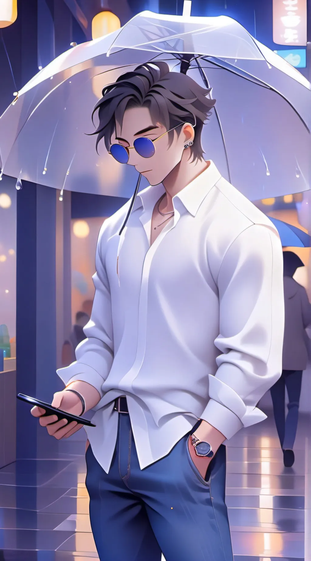 ai character: Marty background