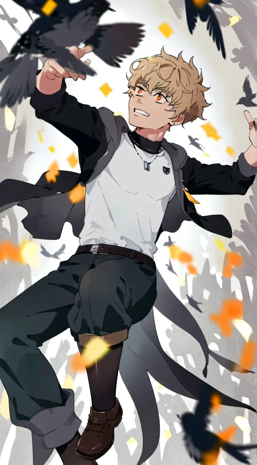 ai character: SBG WEBTOON background