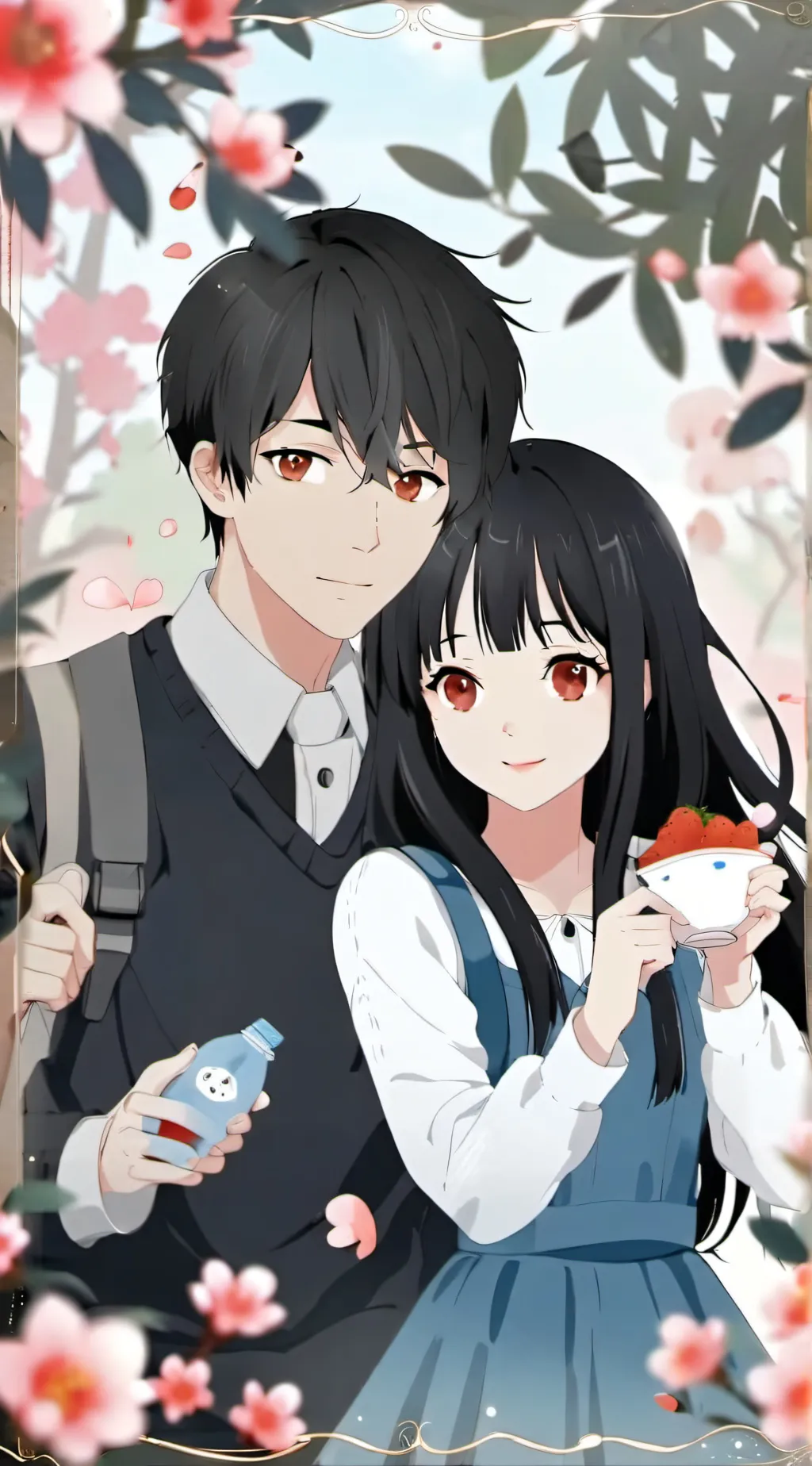 ai character: lily and Jake background