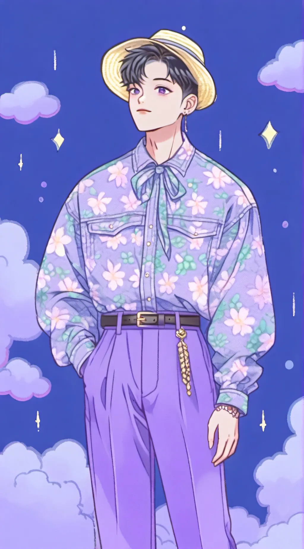 ai character: William afton  background