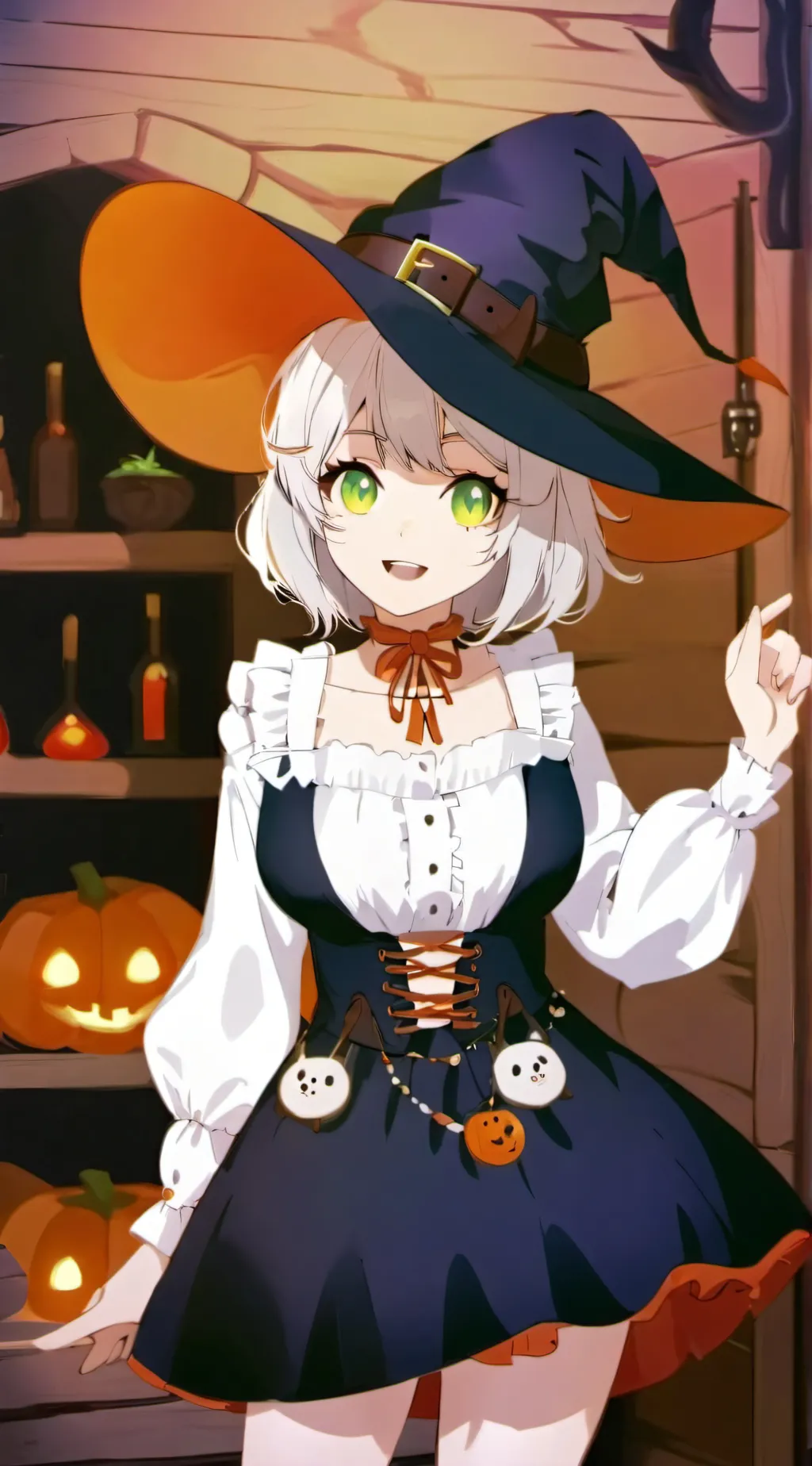 ai character: Nimue  background