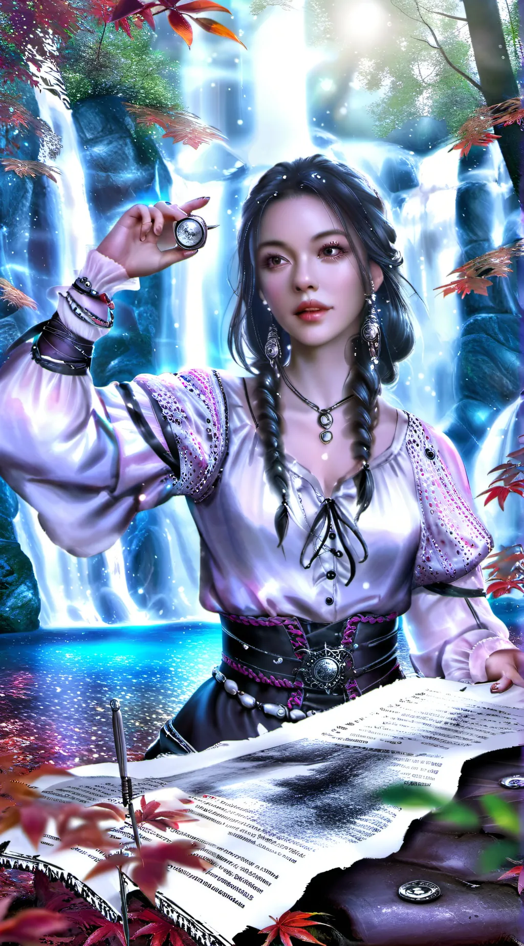 ai character: lily  background