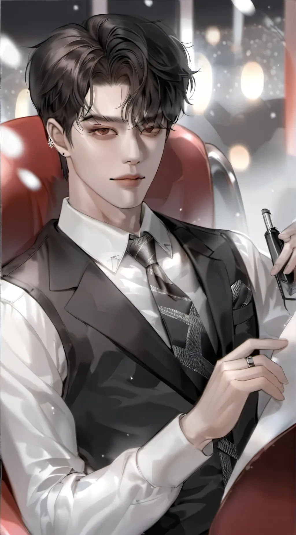 ai character: Darren background